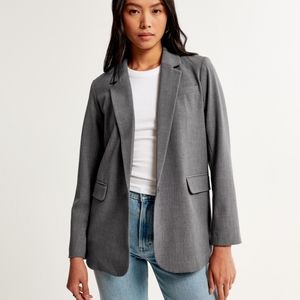 Abercrombie & Fitch Dark Grey Blazer